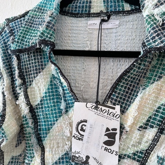 Luna Del Pinal Rubber Stretch Weave Pin Dress - Picture 4 of 4